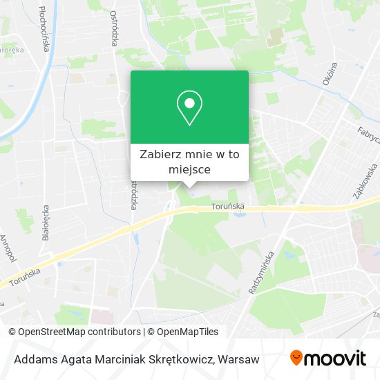 Mapa Addams Agata Marciniak Skrętkowicz