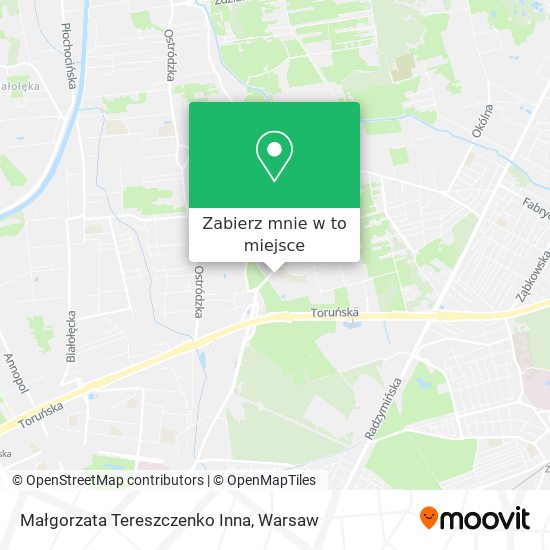 Mapa Małgorzata Tereszczenko Inna