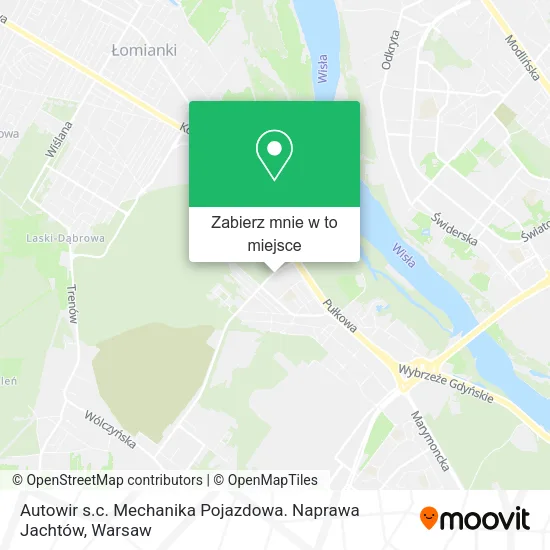 Mapa Autowir s.c. Mechanika Pojazdowa. Naprawa Jachtów