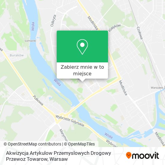 Mapa Akwizycja Artykulow Przemyslowych Drogowy Przewoz Towarow