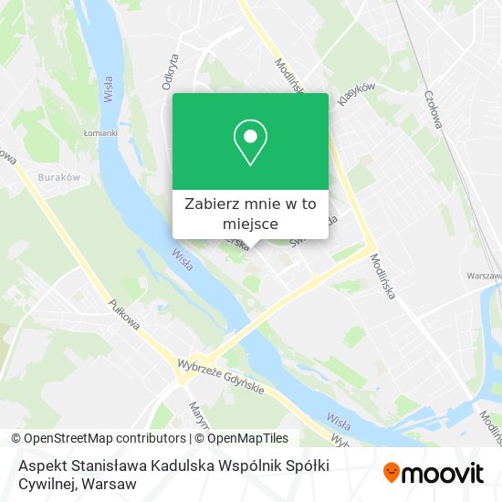 Mapa Aspekt Stanisława Kadulska Wspólnik Spółki Cywilnej