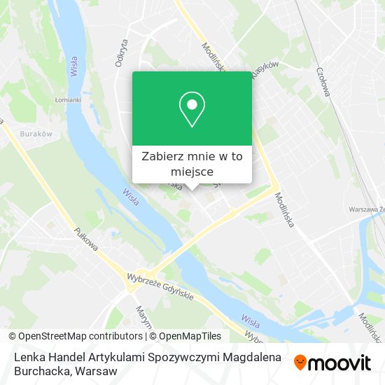 Mapa Lenka Handel Artykulami Spozywczymi Magdalena Burchacka