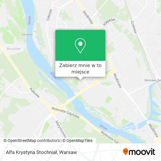 Mapa Alfa Krystyna Stochniał