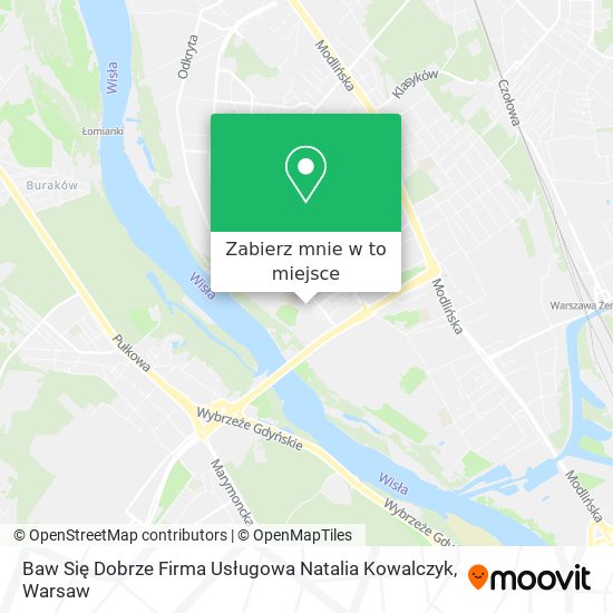 Mapa Baw Się Dobrze Firma Usługowa Natalia Kowalczyk