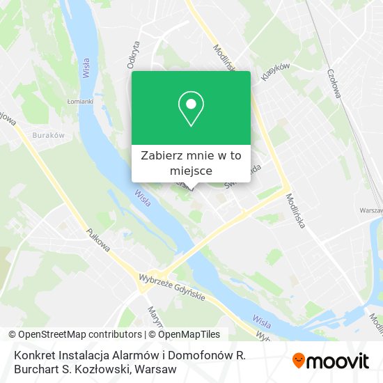 Mapa Konkret Instalacja Alarmów i Domofonów R. Burchart S. Kozłowski