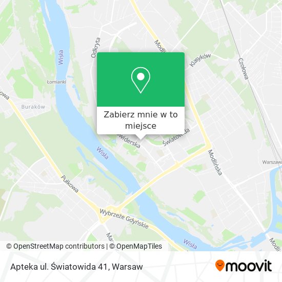 Mapa Apteka ul. Światowida 41