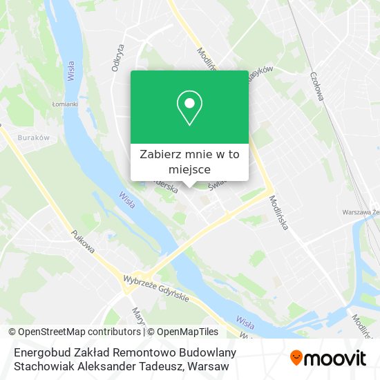 Mapa Energobud Zakład Remontowo Budowlany Stachowiak Aleksander Tadeusz