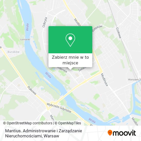 Mapa Mantius. Administrowanie i Zarządzanie Nieruchomościami