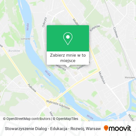 Mapa Stowarzyszenie Dialog - Edukacja - Rozwój