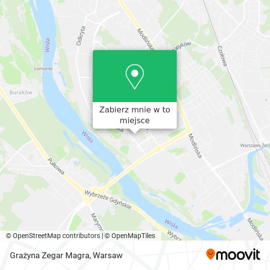 Mapa Grażyna Zegar Magra