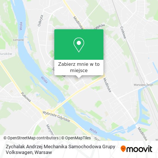 Mapa Zychalak Andrzej Mechanika Samochodowa Grupy Volkswagen