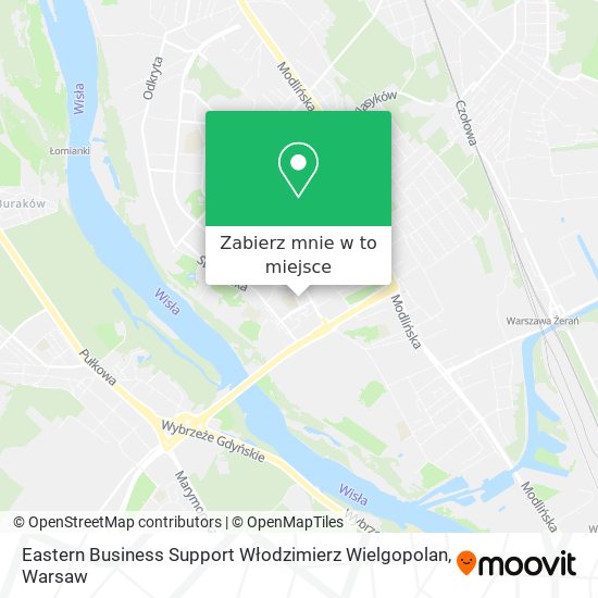 Mapa Eastern Business Support Włodzimierz Wielgopolan