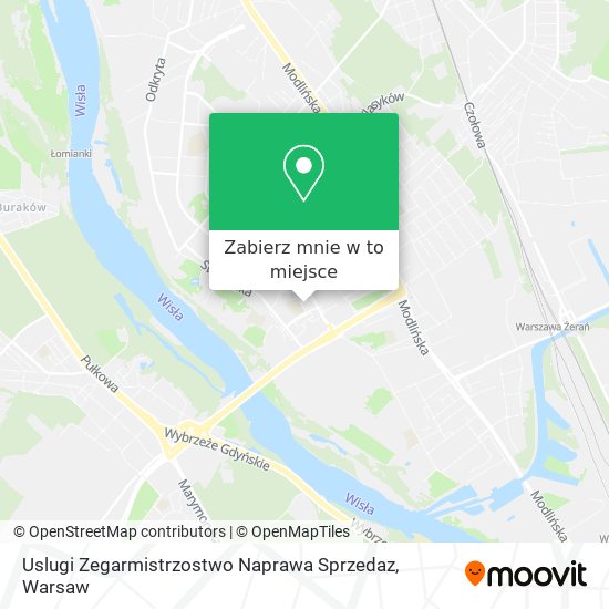 Mapa Uslugi Zegarmistrzostwo Naprawa Sprzedaz