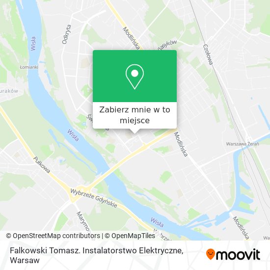 Mapa Falkowski Tomasz. Instalatorstwo Elektryczne