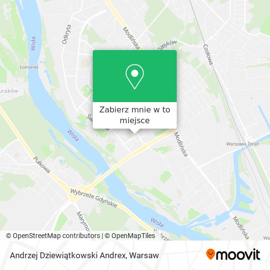 Mapa Andrzej Dziewiątkowski Andrex