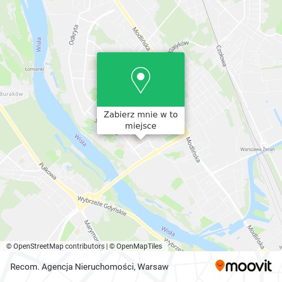 Mapa Recom. Agencja Nieruchomości