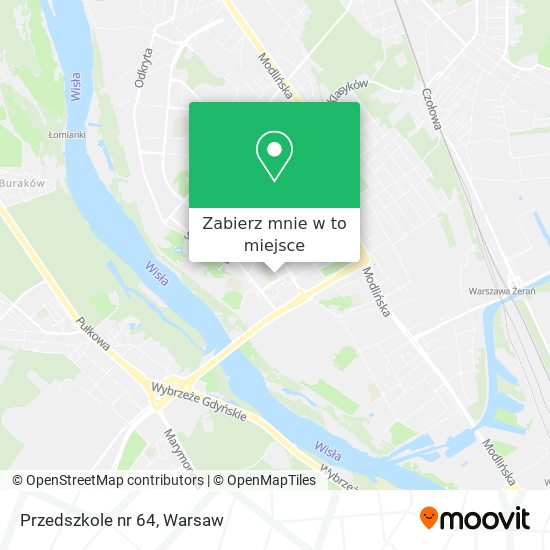 Mapa Przedszkole nr 64