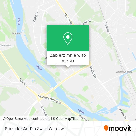 Mapa Sprzedaz Art.Dla Zwier