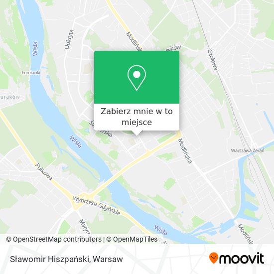 Mapa Sławomir Hiszpański