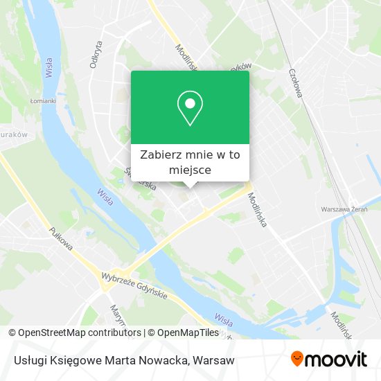 Mapa Usługi Księgowe Marta Nowacka