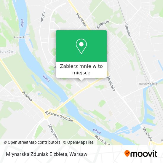 Mapa Młynarska Zduniak Elżbieta