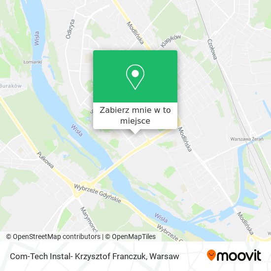 Mapa Com-Tech Instal- Krzysztof Franczuk