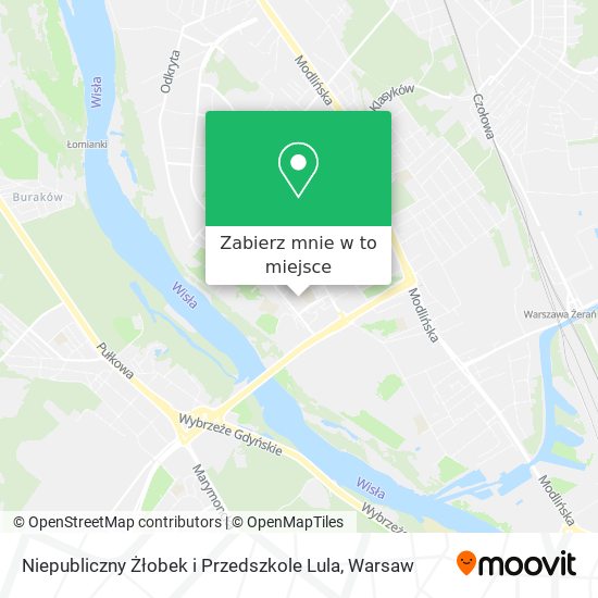 Mapa Niepubliczny Żłobek i Przedszkole Lula