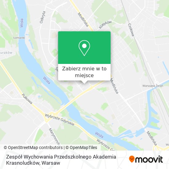 Mapa Zespół Wychowania Przedszkolnego Akademia Krasnoludków