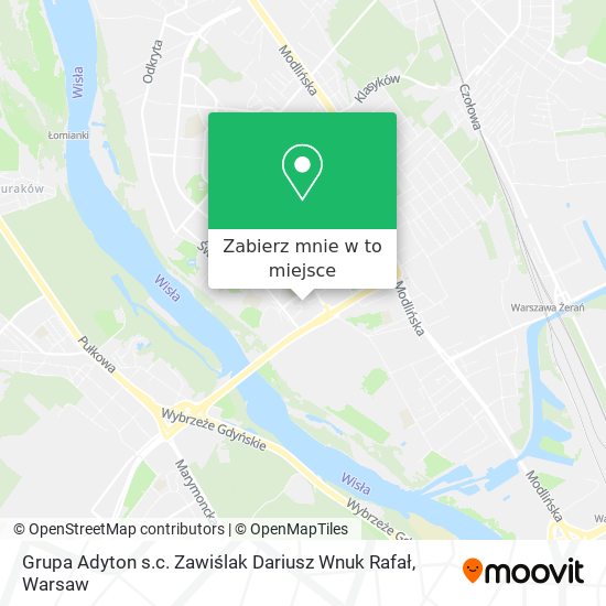 Mapa Grupa Adyton s.c. Zawiślak Dariusz Wnuk Rafał