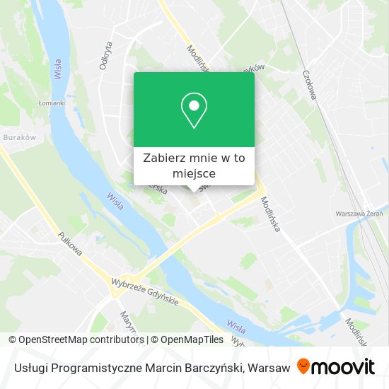 Mapa Usługi Programistyczne Marcin Barczyński