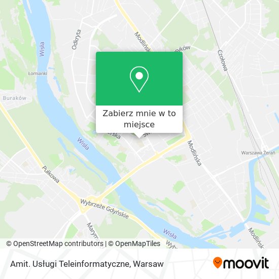 Mapa Amit. Usługi Teleinformatyczne