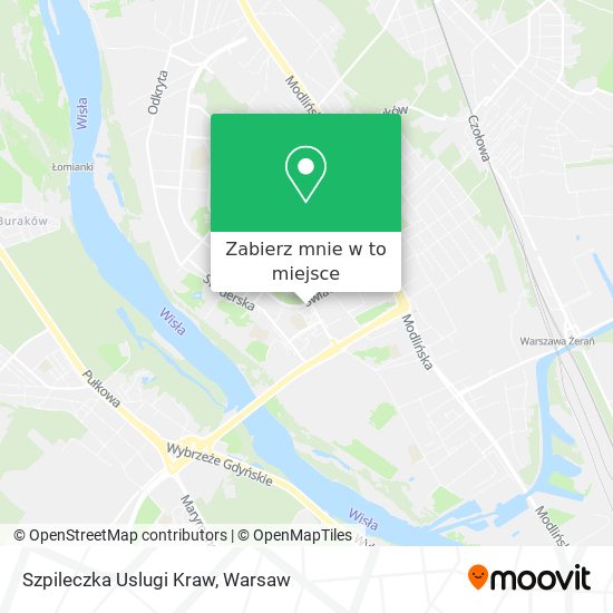 Mapa Szpileczka Uslugi Kraw