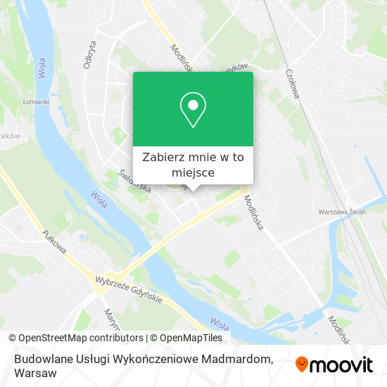 Mapa Budowlane Usługi Wykończeniowe Madmardom