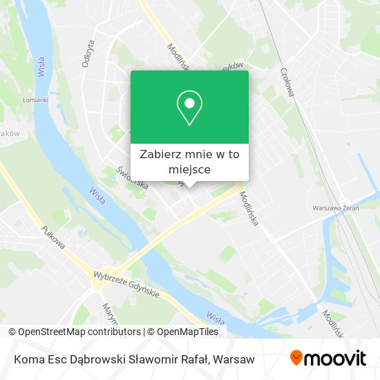 Mapa Koma Esc Dąbrowski Sławomir Rafał