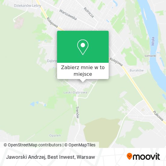 Mapa Jaworski Andrzej, Best Inwest