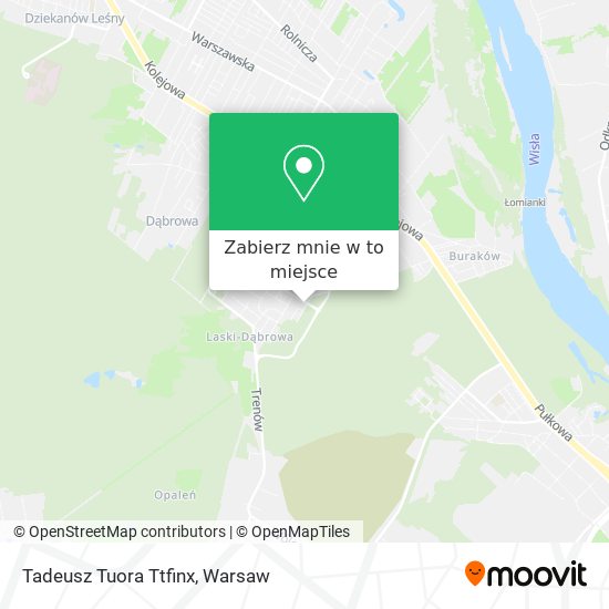 Mapa Tadeusz Tuora Ttfinx