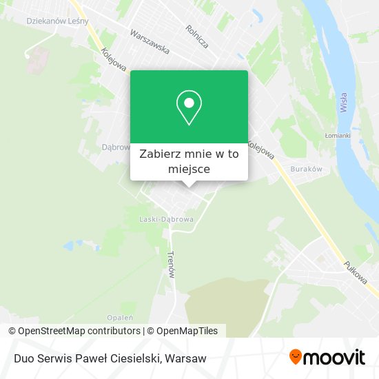 Mapa Duo Serwis Paweł Ciesielski