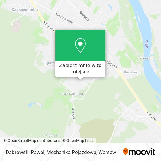 Mapa Dąbrowski Paweł, Mechanika Pojazdowa