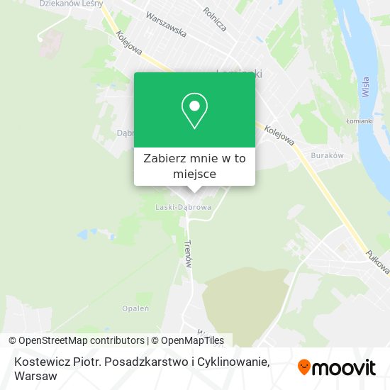 Mapa Kostewicz Piotr. Posadzkarstwo i Cyklinowanie