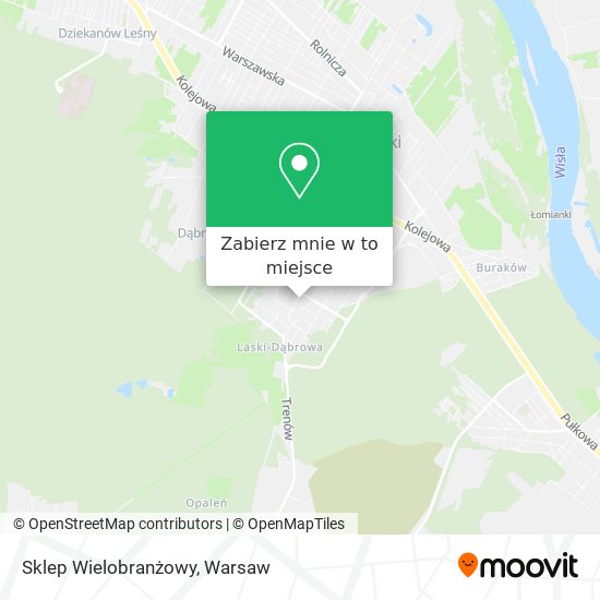 Mapa Sklep Wielobranżowy