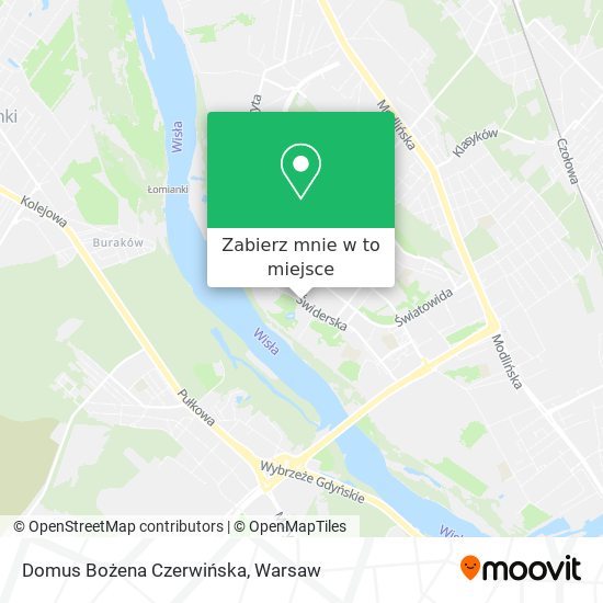 Mapa Domus Bożena Czerwińska