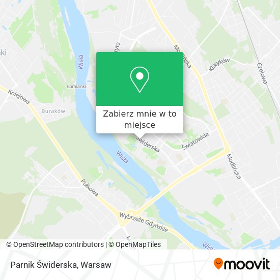 Mapa Parnik Świderska