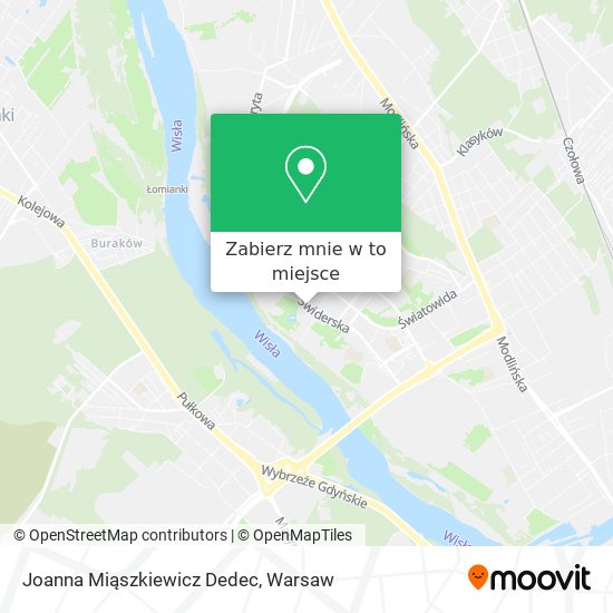 Mapa Joanna Miąszkiewicz Dedec