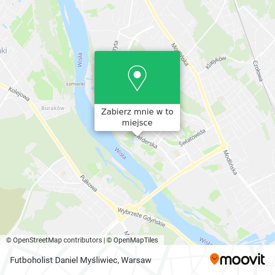 Mapa Futboholist Daniel Myśliwiec