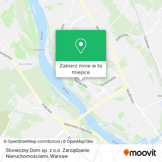 Mapa Słoneczny Dom sp. z o.o. Zarządzanie Nieruchomościami