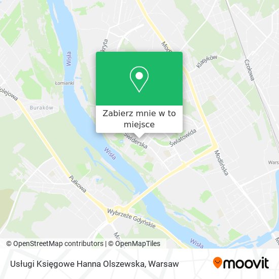 Mapa Usługi Księgowe Hanna Olszewska