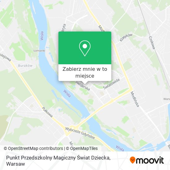 Mapa Punkt Przedszkolny Magiczny Świat Dziecka