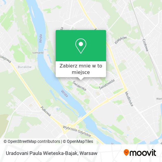 Mapa Uradovani Paula Wieteska-Bajak