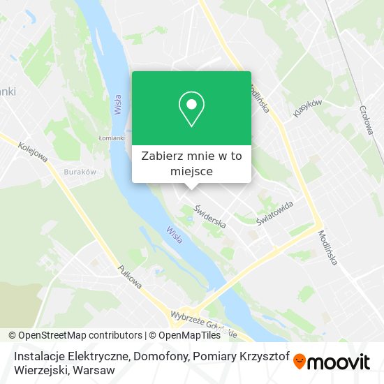 Mapa Instalacje Elektryczne, Domofony, Pomiary Krzysztof Wierzejski