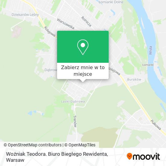 Mapa Woźniak Teodora. Biuro Biegłego Rewidenta